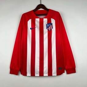 Prima Maglia Atletico Madrid 2023/2024 Manica Lunga